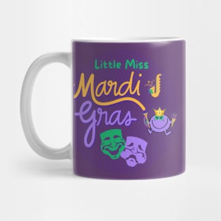 Little Miss Mardi Gras Mug